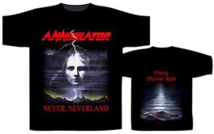 Annihilator - T/S Never Neverland (L) i gruppen MERCH hos Bengans Skivbutik AB (2282442)