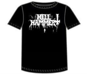 Hellhammer - T/S Dripping Logo (L) i gruppen MERCH hos Bengans Skivbutik AB (2283103)