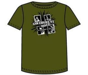 Government Issue - T/S Logo Army (M) i gruppen MERCH hos Bengans Skivbutik AB (2283128)