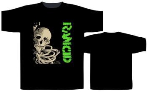 Rancid - T/S Rat Skull (L) i gruppen MERCH hos Bengans Skivbutik AB (2283423)