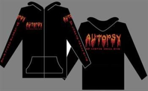 Autopsy - Zip Hood My Corpse Shall Rise (Xl) i gruppen MERCH hos Bengans Skivbutik AB (2284862)