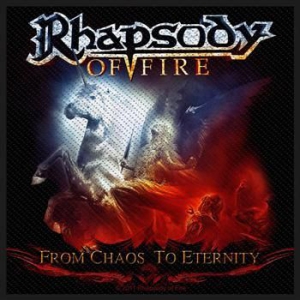 Rhapspdy Of Fire - Patch From Chaos To Eternity i gruppen Merchandise hos Bengans Skivbutik AB (2284927)