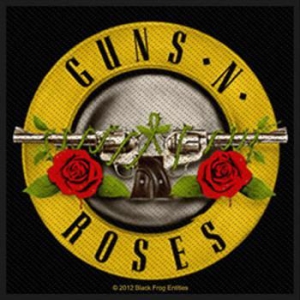 Guns N Roses - Back Patch Bullet Logo i gruppen Minishops / Guns N Roses hos Bengans Skivbutik AB (2285387)