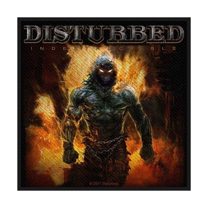 Disturbed - Indestructible Standard Patch i gruppen Minishops / Disturbed hos Bengans Skivbutik AB (2285403)