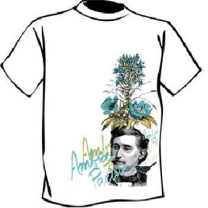 Amber Pacific - T/S Flower Head (Yl) i gruppen MERCH hos Bengans Skivbutik AB (2285632)