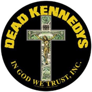 Dead Kennedys - Back Patch In God We Trust i gruppen MERCH hos Bengans Skivbutik AB (2285832)