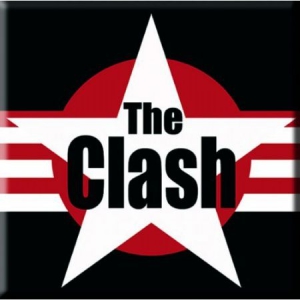 The Clash - Star logo Magnet i gruppen Minishops / The Clash hos Bengans Skivbutik AB (2286978)