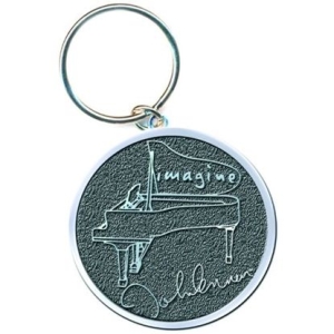 John Lennon - Imagine silver keychain i gruppen MERCH hos Bengans Skivbutik AB (2287024)