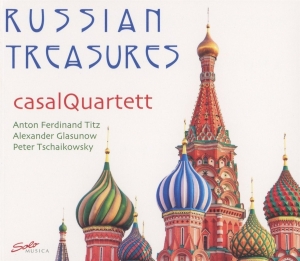 Glazunov Alexander Titz A F Tch - Russian Treasures i gruppen VI TIPSER / Julegavetips CD hos Bengans Skivbutik AB (2300195)