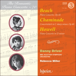 Danny Driver Bbc Scottish Symphony - Romantic Piano Concerto, Vol. 70 i gruppen CD hos Bengans Skivbutik AB (2301403)