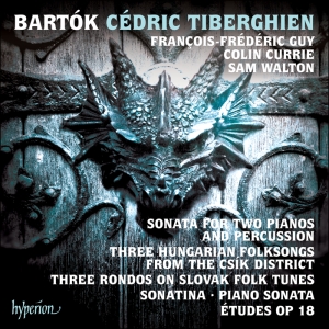 Cedric Tiberghien - Sonata For Two Pianos And Percussio i gruppen CDON Saknar Brand hos Bengans Skivbutik AB (2301404)