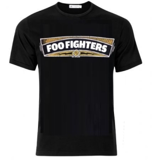 Foo Fighters - Foo Fighters T-Shirt Logo i gruppen Minishops / Foo Fighters hos Bengans Skivbutik AB (2312039)