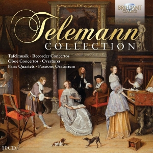 Musica Amphion Pieter-Jan Belder - Telemann Collection i gruppen CD hos Bengans Skivbutik AB (2384970)