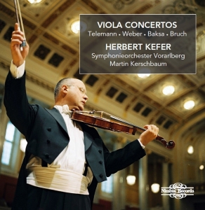 Herbert Kefer Symphonieorchester V - Viola Concertos i gruppen VI TIPSER / Julegavetips CD hos Bengans Skivbutik AB (2389712)