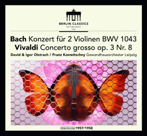 David Oistrach Igor Oistrach Fran - Violin Concertos i gruppen CD hos Bengans Skivbutik AB (2396998)