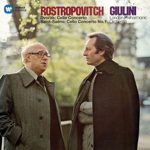 Mstislav Rostropovich - Dvorak & Saint-Saëns: Cello Co i gruppen CD hos Bengans Skivbutik AB (2400090)