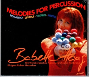 Haag Babette - Melodies For Percussion i gruppen CD hos Bengans Skivbutik AB (2404025)