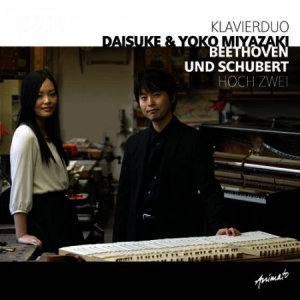 Miyazaki Daisuke & Yoko - Beethoven Und Schubert Hoch Zwei i gruppen CD hos Bengans Skivbutik AB (2404047)