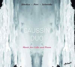 Caussin Duo - Sibelius - Pa¨rt - Schnittke i gruppen CD hos Bengans Skivbutik AB (2404048)