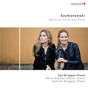 Duo Brüggen-Plank Marie Radauer-Pl - Works For Violin & Piano i gruppen CD hos Bengans Skivbutik AB (2405687)