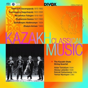 The Kazakh State String Quartet - Kazakh Classical Music i gruppen Musikk / SACD / Klassisk hos Bengans Skivbutik AB (2414296)