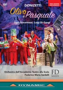 Soloists Orchestra Dell'accademia - Olivo E Pasquale (Dvd) i gruppen DVD & BLU-RAY hos Bengans Skivbutik AB (2414345)