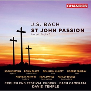 Soloists Crouch End Festival Choru - St John Passion (In English) i gruppen Musikk / SACD / Klassisk hos Bengans Skivbutik AB (2430465)