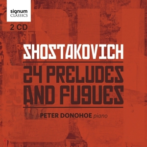 Peter Donohoe - 24 Preludes And Fugues i gruppen CD hos Bengans Skivbutik AB (2430508)