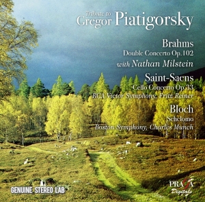 Piatigorsky Gregor - Tribute To Gregor Piatigorsky i gruppen CD hos Bengans Skivbutik AB (2433533)