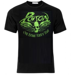 Poison - Poison T-Shirt Old School Rock 'n' Roll i gruppen MERCH hos Bengans Skivbutik AB (2449797)