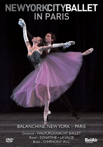 New York City Ballet - New York City Ballet In Paris (Dvd) i gruppen DVD & BLU-RAY hos Bengans Skivbutik AB (2462169)