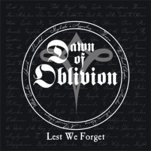 Dawn Of Oblivion - Lest We Forget i gruppen CD hos Bengans Skivbutik AB (2485689)