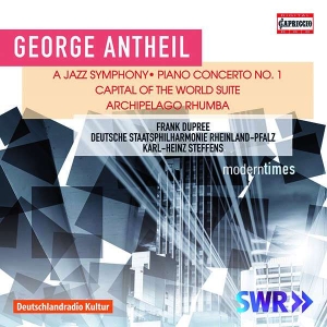 Antheil George - Jazz Symphony Piano Concerto No. 1 i gruppen VI TIPSER / Julegavetips CD hos Bengans Skivbutik AB (2495042)