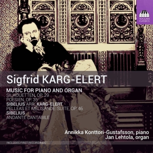 Karg-Elert Sigfrid Sibelius Jean - Music For Piano And Organ i gruppen VI TIPSER / Julegavetips CD hos Bengans Skivbutik AB (2499193)