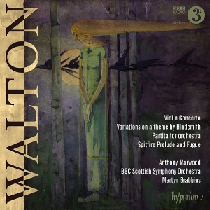 Walton William - Violin Concerto, Partita & Hindemit i gruppen VI TIPSER / Julegavetips CD hos Bengans Skivbutik AB (2499288)