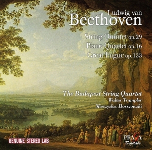 Beethoven Ludwig Van - String Quintet Op.29/Piano Qartet Op.16/Great Fugue i gruppen CD hos Bengans Skivbutik AB (2517446)