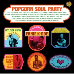 Various Artists - Popcorn Soul Party - Blended Soul & i gruppen VINYL hos Bengans Skivbutik AB (2520031)