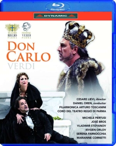 Verdi Giuseppe - Don Carlo i gruppen Musikk / Musikkk Blu-Ray / Klassisk hos Bengans Skivbutik AB (2522446)