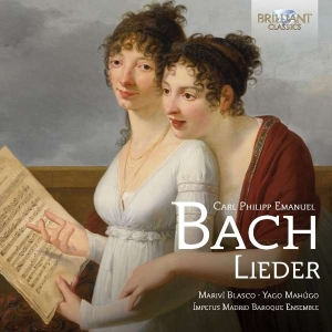 Bach C P E - Lieder i gruppen CD hos Bengans Skivbutik AB (2522453)