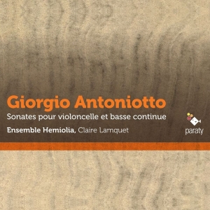 G. Antoniotto - Cello Sonatas & Bass Continuo i gruppen CD hos Bengans Skivbutik AB (2523000)