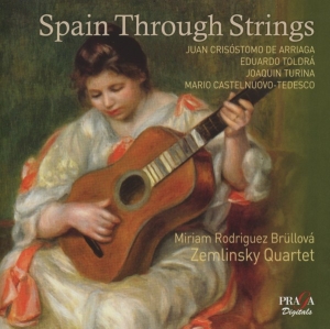 Zemlinsky Quartet - Spain Through Strings i gruppen CD hos Bengans Skivbutik AB (2524343)