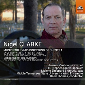 Clarke Nigel - Music For Symphonic Wind Orchestra i gruppen CD hos Bengans Skivbutik AB (2527380)