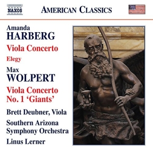 Harberg Amanda Wolpert Max - Concerto For Viola And Orchestra E i gruppen VI TIPSER / Julegavetips CD hos Bengans Skivbutik AB (2527405)