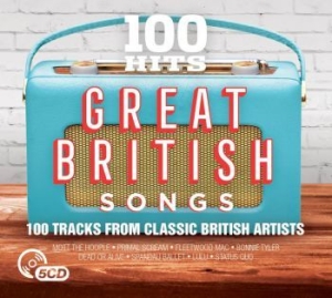 Various Artists - 100 Hits - Great British Songs i gruppen CD hos Bengans Skivbutik AB (2540230)