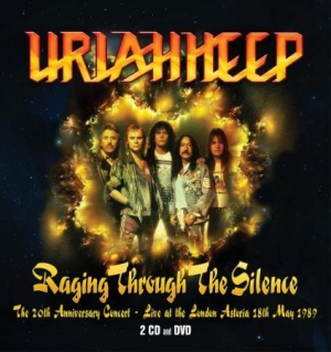 Uriah Heep - Raging Through The Silence (2Cd+Dvd i gruppen Minishops / Uriah Heep hos Bengans Skivbutik AB (2542465)