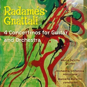 Gnattali Radames - 4 Concertinos For Guitar And Orches i gruppen CD hos Bengans Skivbutik AB (2547868)