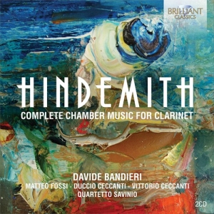 Hindemith Paul - Complete Chamber Music For Clarinet i gruppen CD hos Bengans Skivbutik AB (2547870)