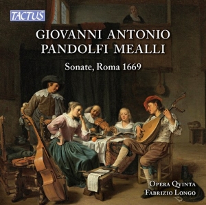 Mealli Giovanni Antonio Pandolfi - Sonate, Roma 1669 i gruppen VI TIPSER / Julegavetips CD hos Bengans Skivbutik AB (2548279)