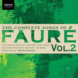 Fauré Gabriel - The Complete Songs Of Faure, Vol. 2 i gruppen VI TIPSER / Julegavetips CD hos Bengans Skivbutik AB (2548303)