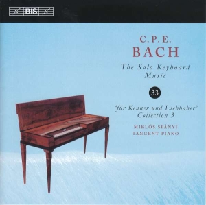 Bach C P E - Solo Keyboard Music, Vol. 33 i gruppen VI TIPSER / Julegavetips CD hos Bengans Skivbutik AB (2551148)